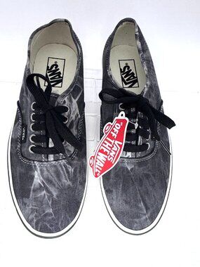 NWT! Mens Vans Old Skool Shoe Size 8.5 Black Acid Wash
